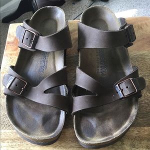 Brown Birkenstock Sandals